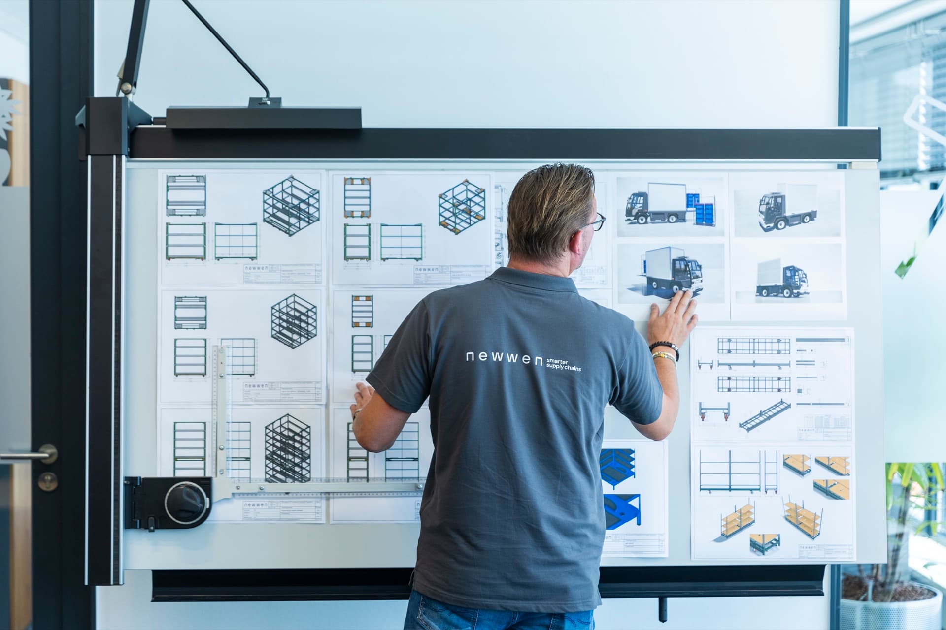 Engineering at the drawing board